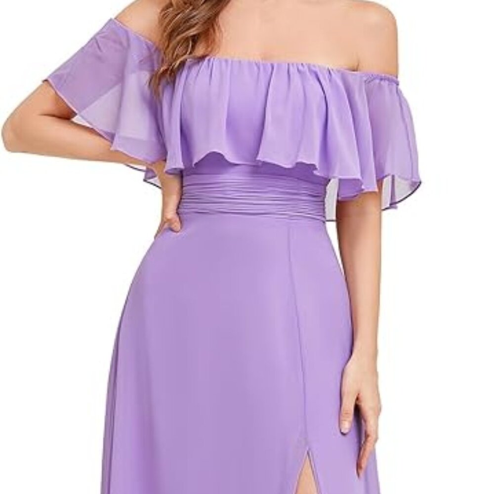 NWT Ever Pretty Off The Shoulder Dress